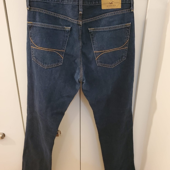 Hollister Slim Straight Men's 32 x 32 Blue Jeans. - Picture 4 of 8